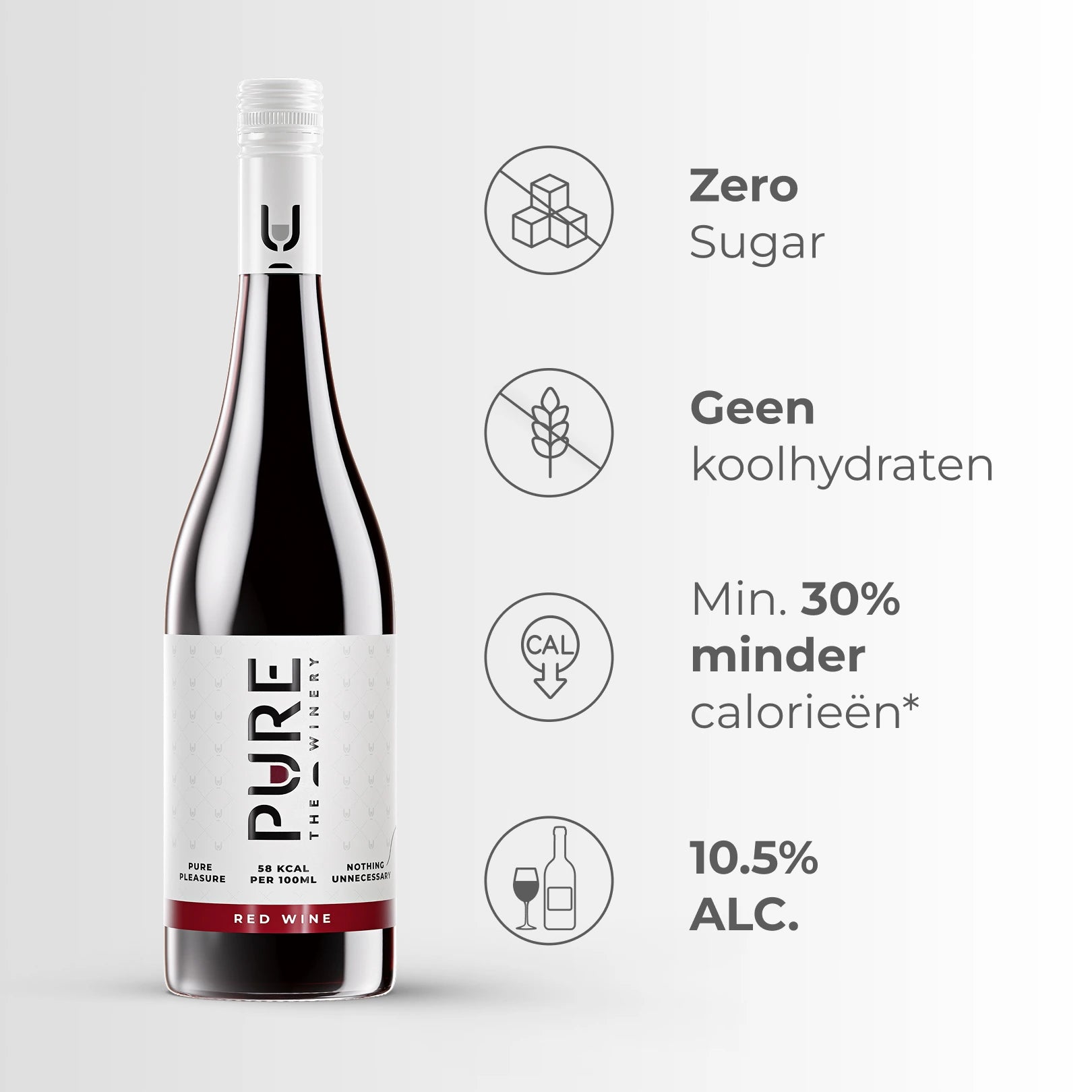 Zero Sugar Rode Wijn