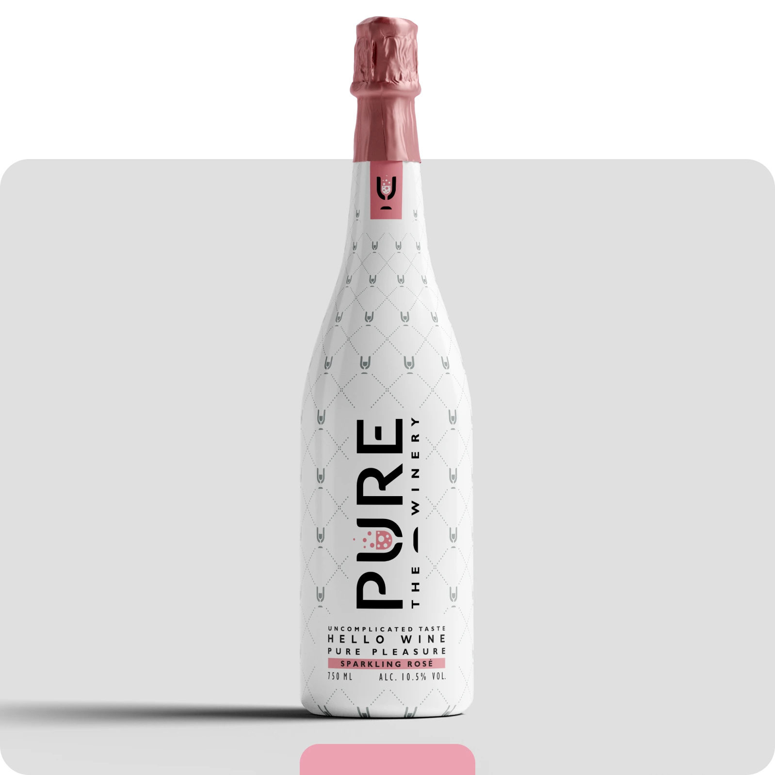 Vin Rosé Pétillant Pure Zéro Sucre