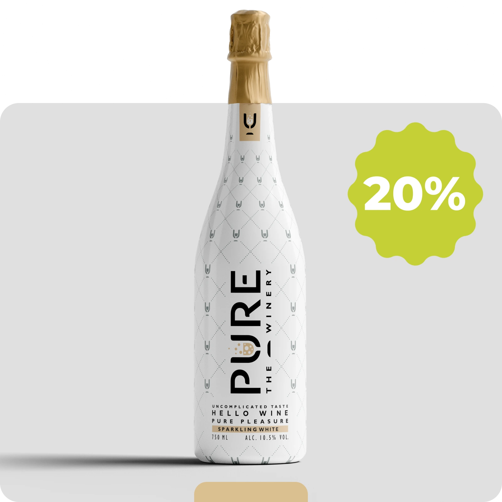 Zero Sugar Sparkling Witte Wijn