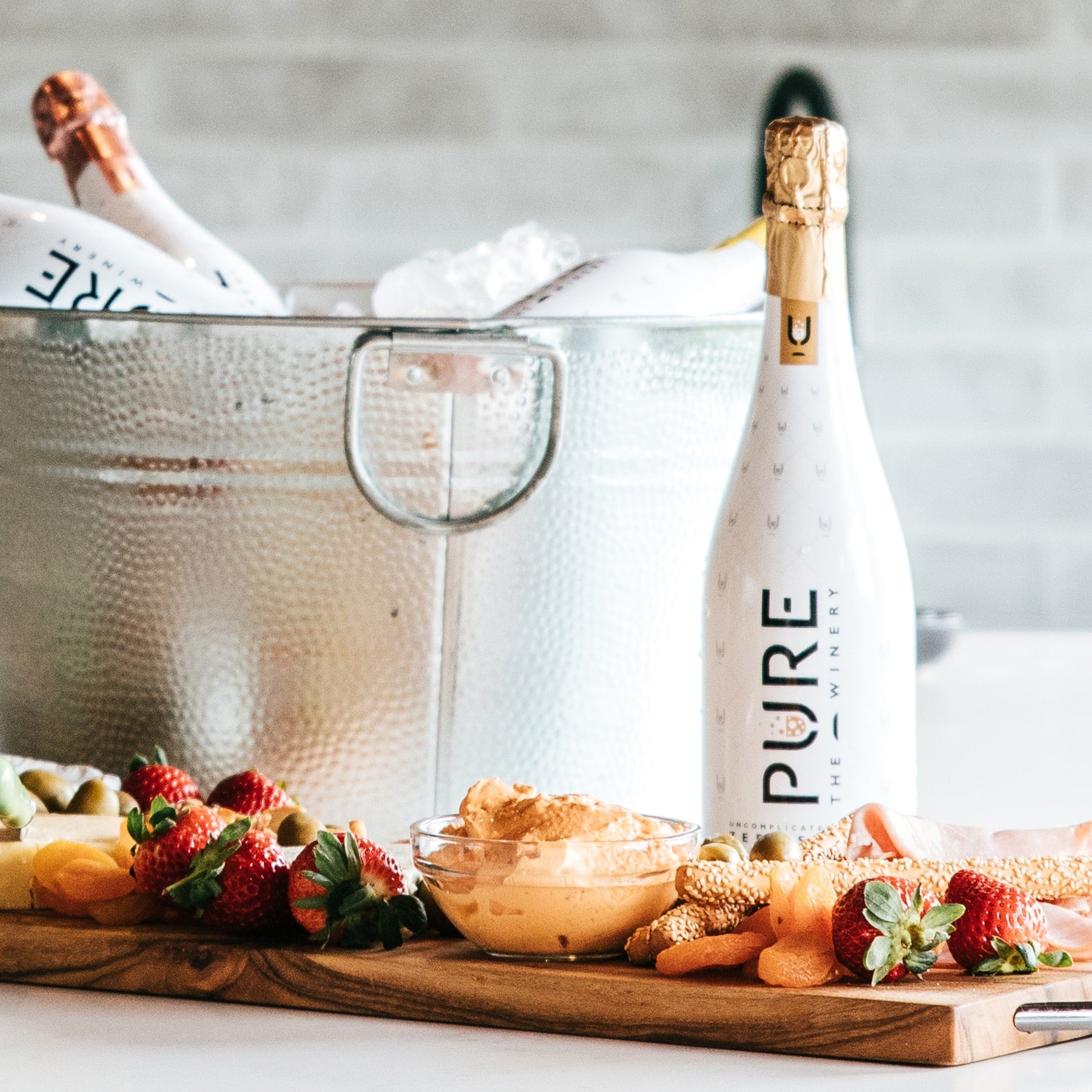 Vin Blanc Pétillant Zéro Sucre