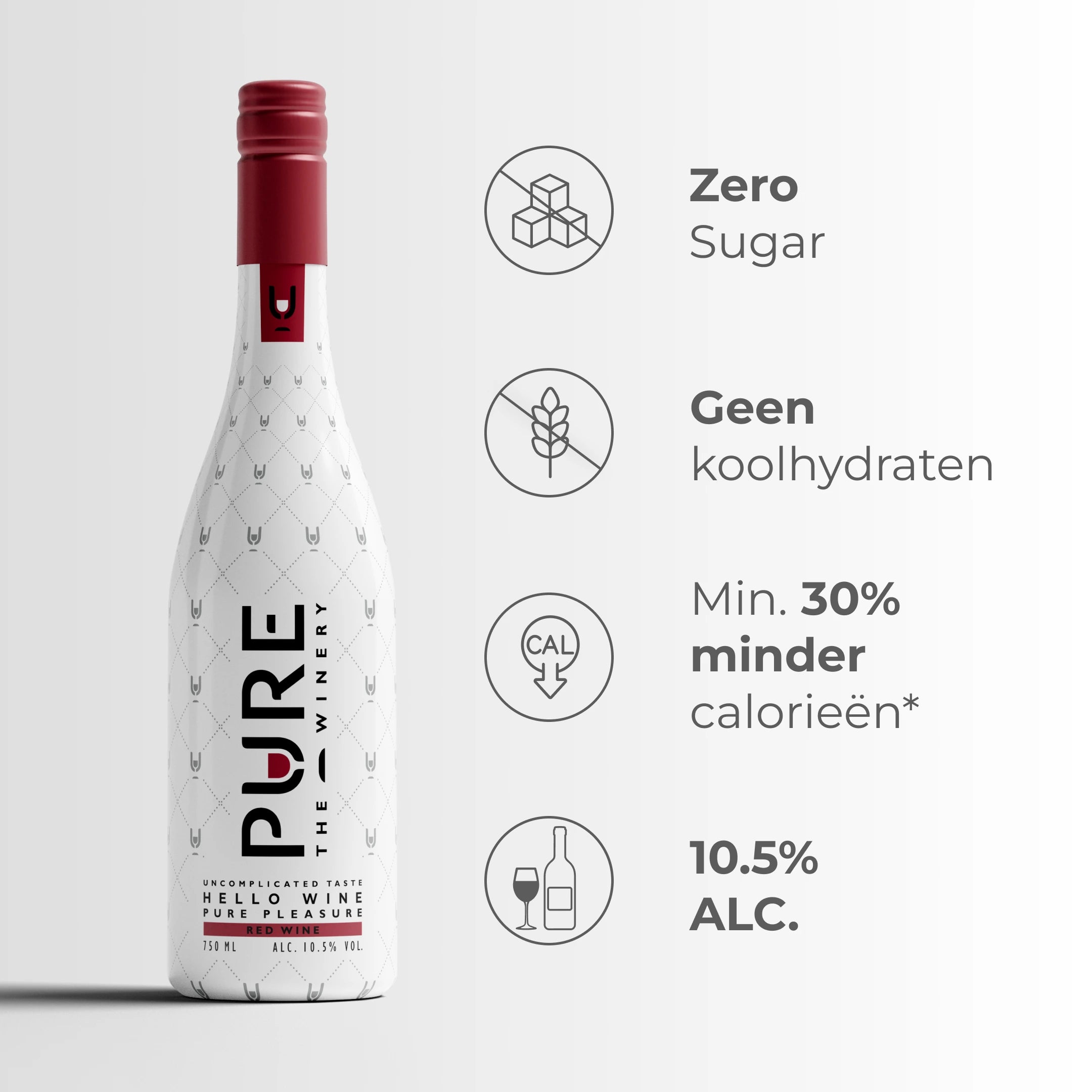 Zero Sugar Rode Wijn