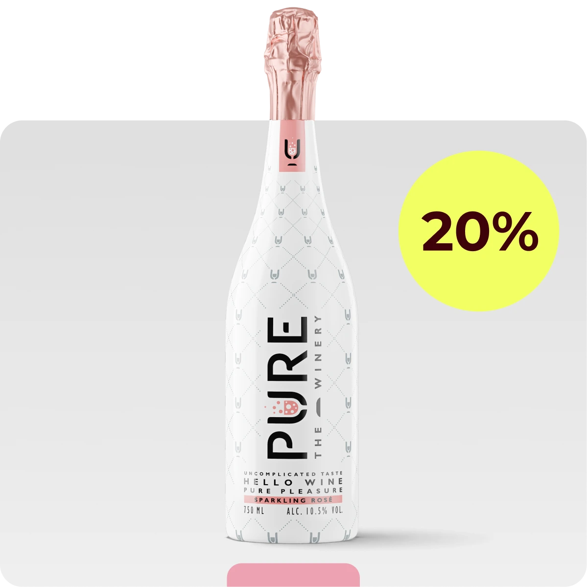 Zero Sugar Sparkling Rosé Wijn