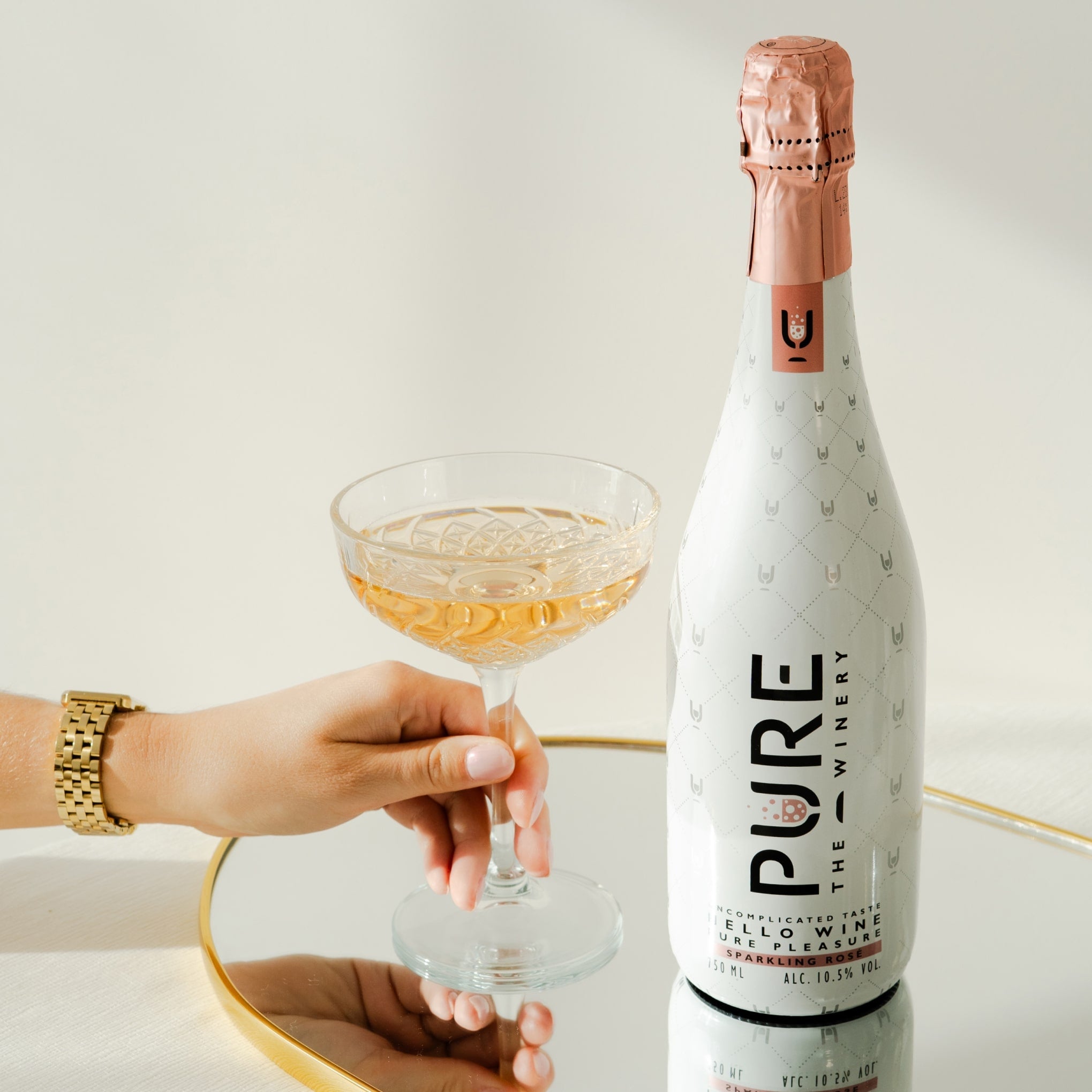Zero Sugar Sparkling Rosé Wijn