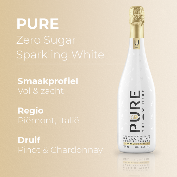 Zero Sugar Sparkling Witte Wijn