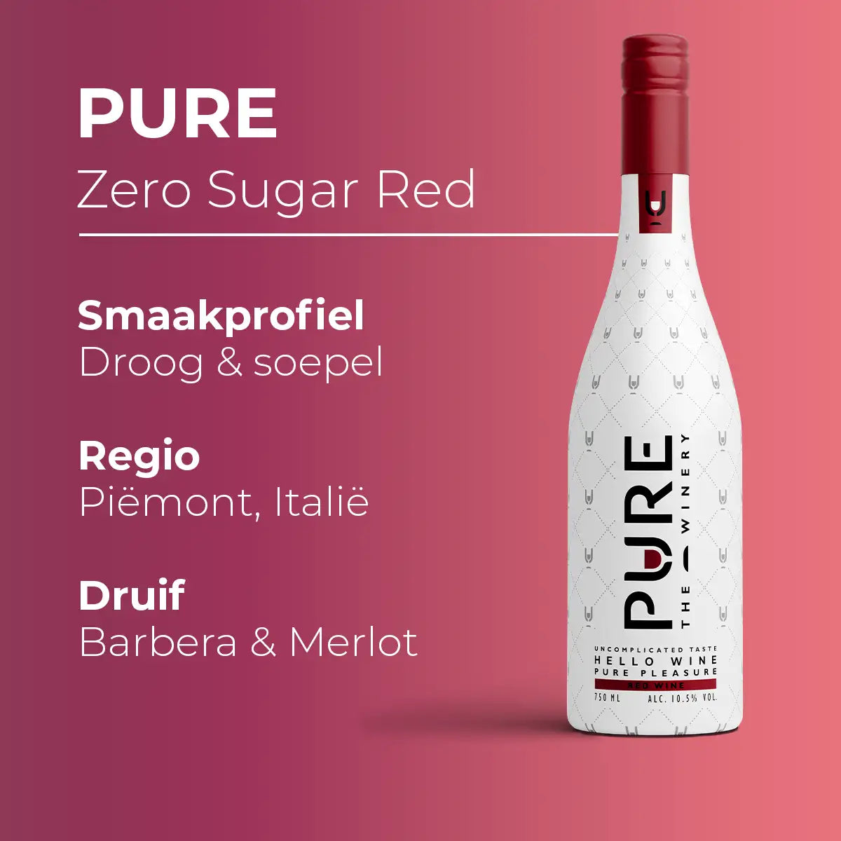 Zero Sugar Rode Wijn