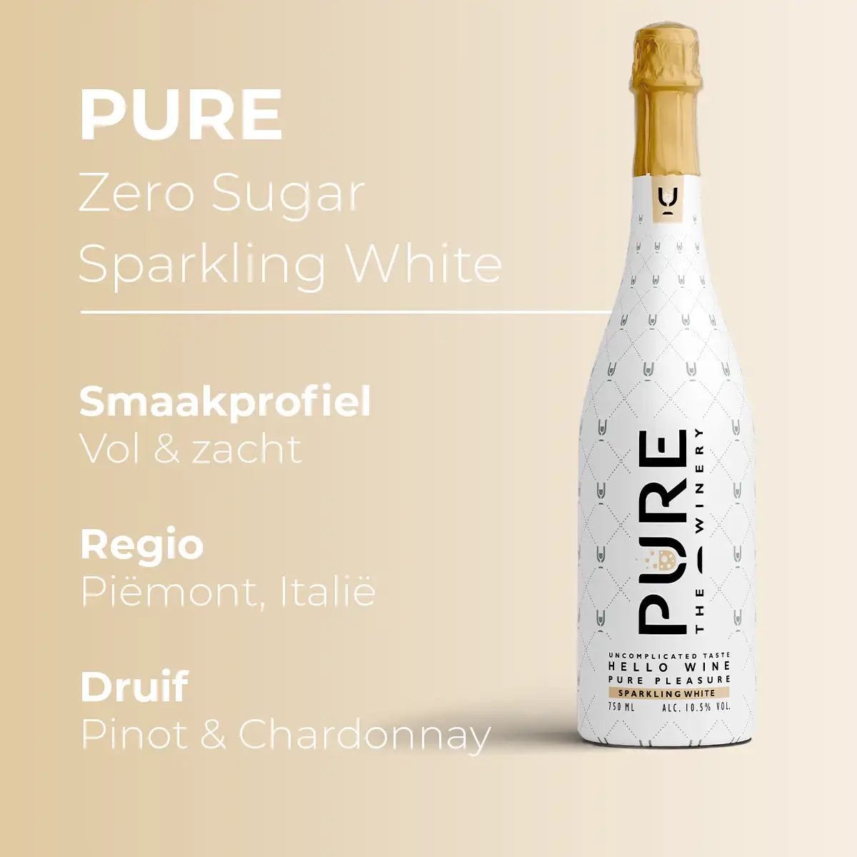 Zero Sugar Sparkling Witte Wijn