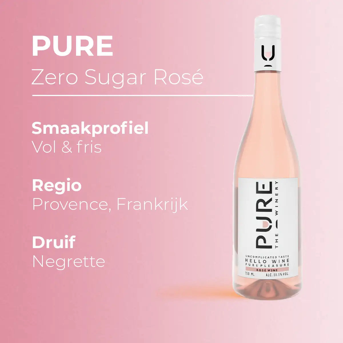Zero Sugar Rosé Wijn