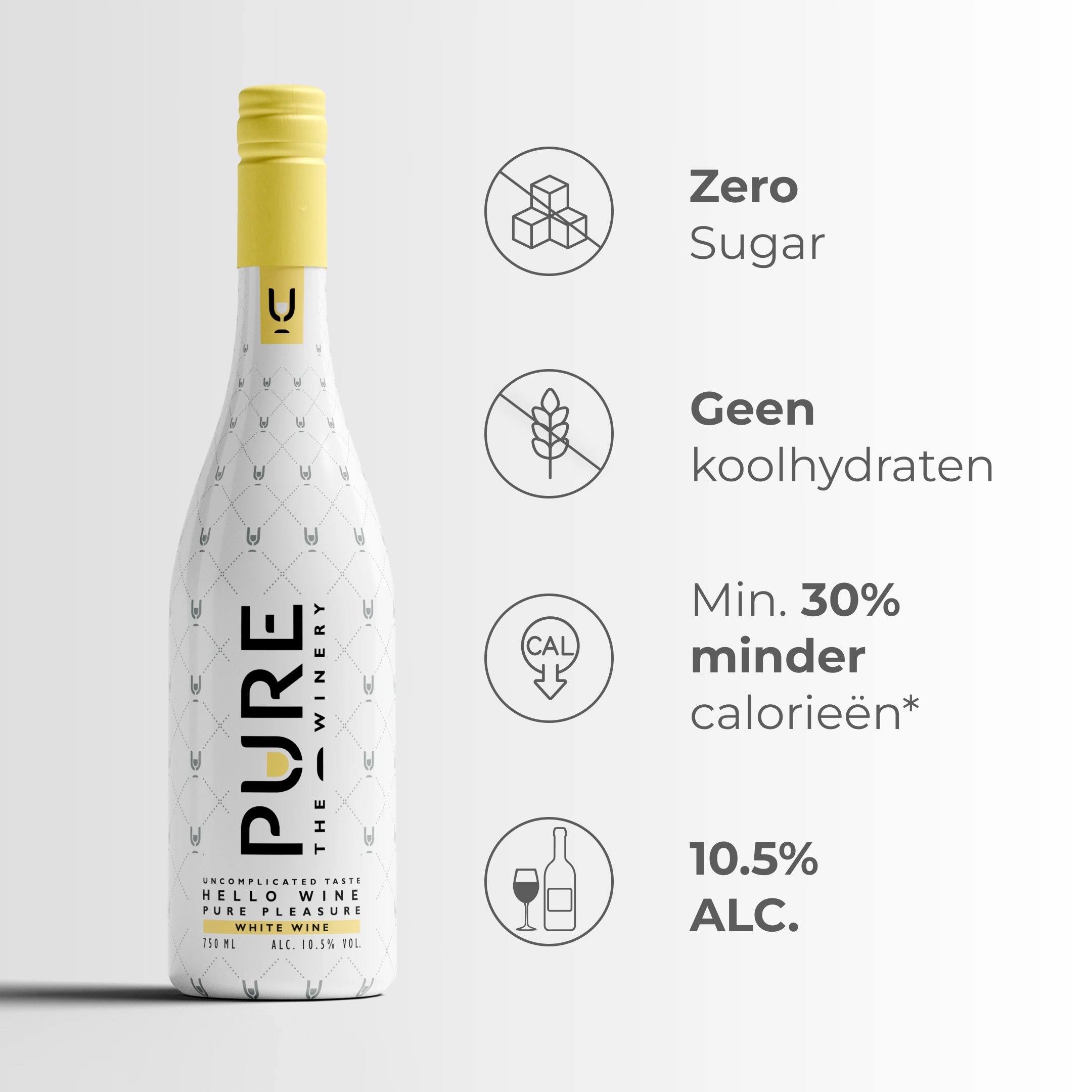 Zero Sugar Witte Wijn